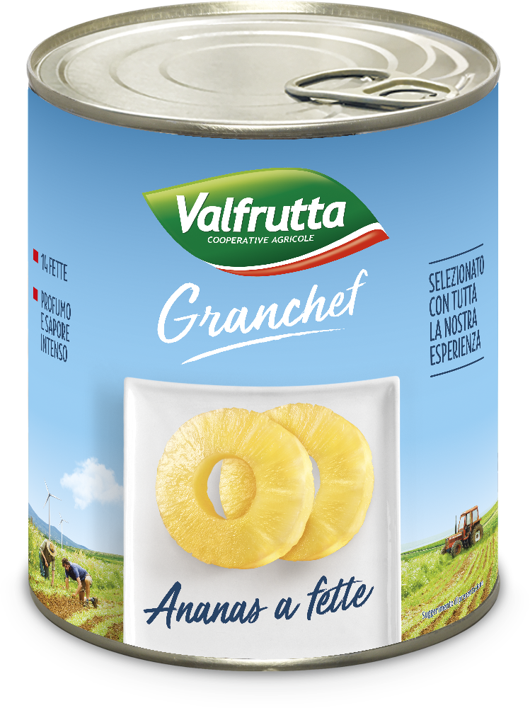 Ananas a fette