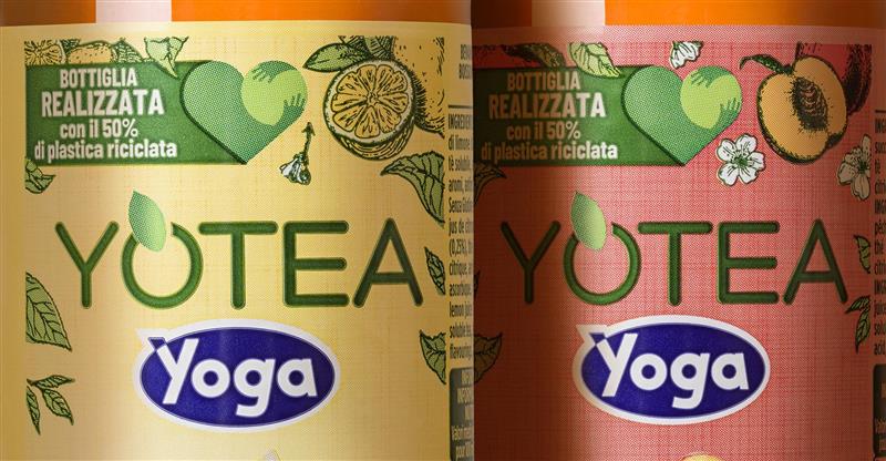 Ambiente e sostenibilità con YOGA:  novità eco-friendly sulla linea del tè freddo YOTEA
