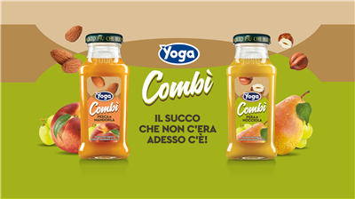 Yoga lancia un’importante innovazione: YOGA COMBÌ il succo che non c’era!