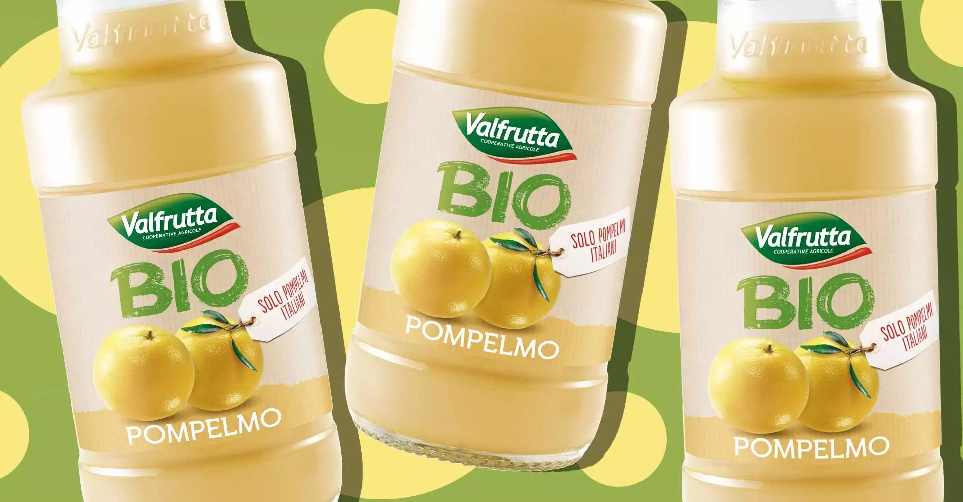 Novità - Valfrutta Bio la linea 200ml introduce la nuova referenza Pompelmo Bio