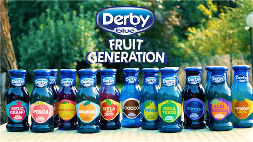 Horeca: ecco Derby Blue senza zuccheri aggiunti, la nuova generazione dei succhi di frutta