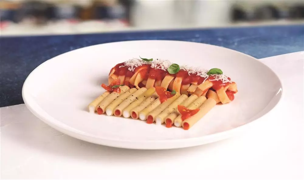 Tagliatelle e ziti alla rustica
