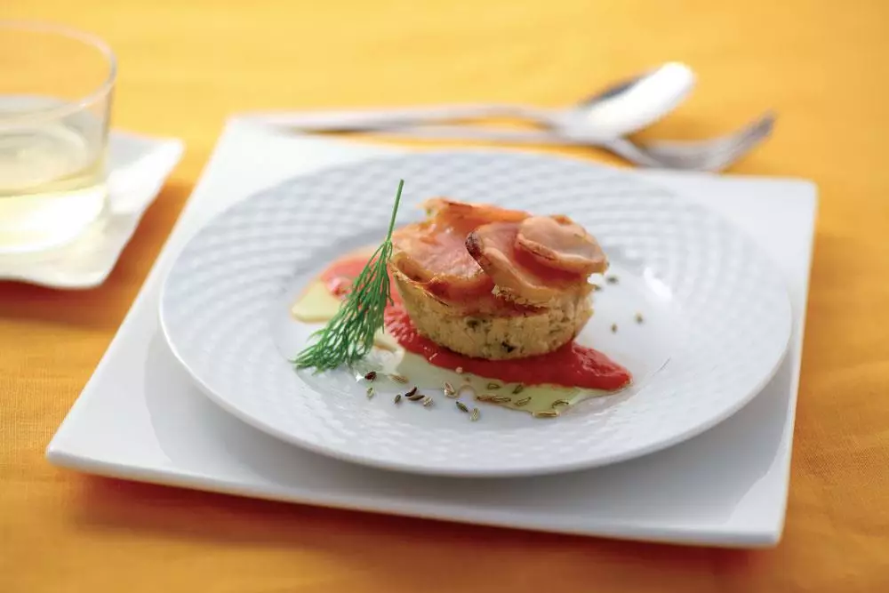 Gratin di patate in vellutata di Gran Pelati