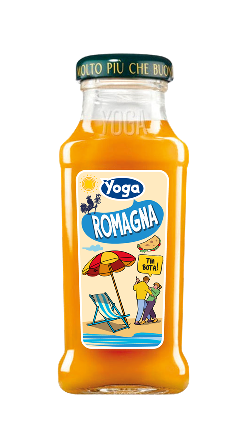 Yoga Romagna Limited Edition Pesca Nettarina, ecco il succo di frutta della Romagna!