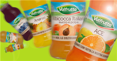 La Gamma Valfrutta 200ml in una Nuova Bottiglia!