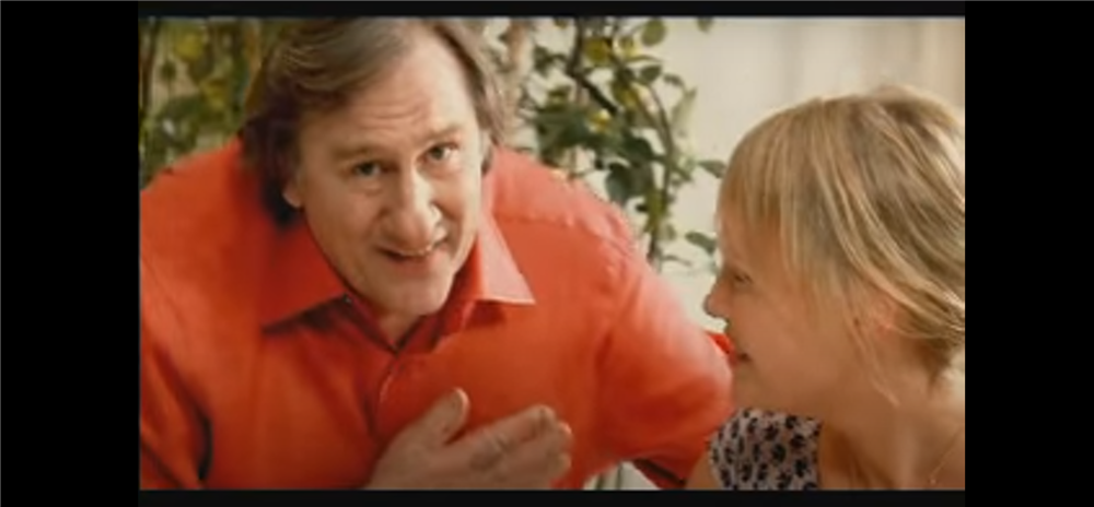 Depardieu e la Passata Rustica Cirio - Spot Tv 2008