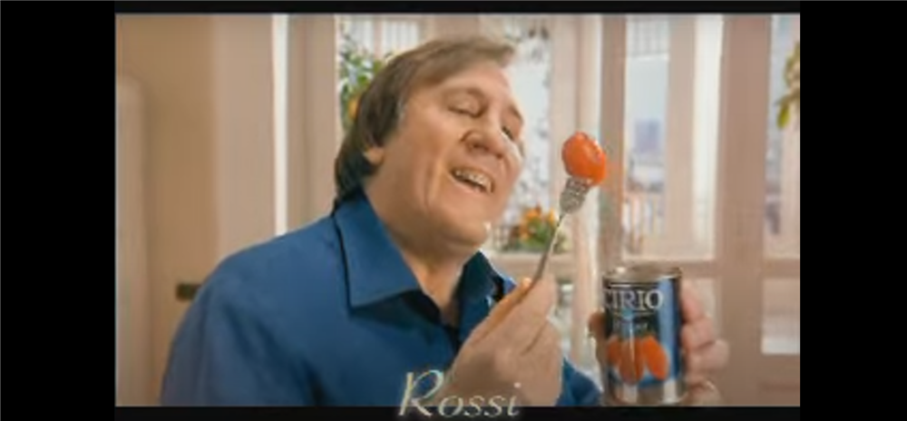 Depardieu e i Pelati Cirio - Spot Tv 2008