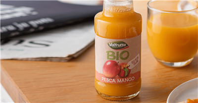 Il nuovo succo di frutta Valfrutta Pesca e Mango BIO è nella Degustabox di Aprile