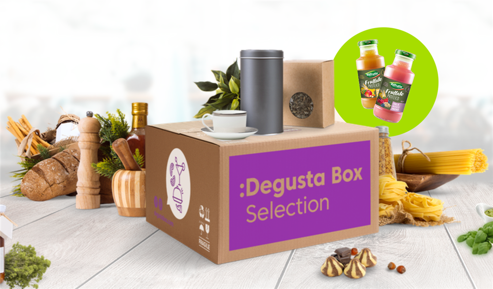 Valfrutta e Degustabox: insieme per sorprendere i consumatori