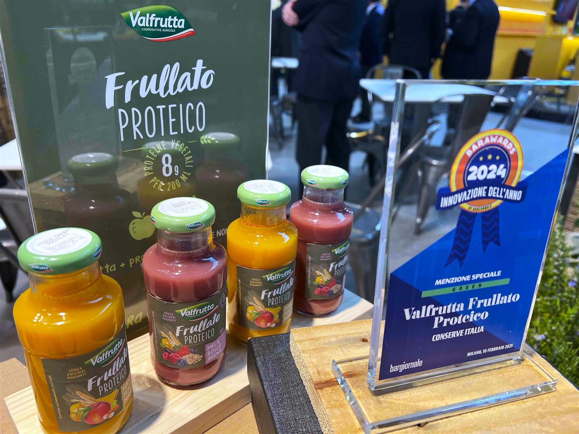 Barawards 2024, successo per Valfrutta Frullato Proteico