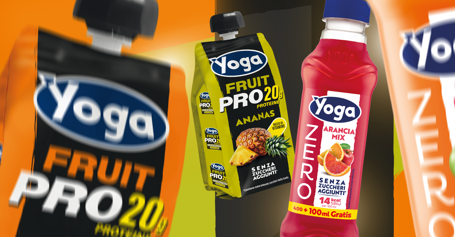 Due nuove proposte firmate Yoga per il canale HORECA: in arrivo Yoga ZERO nel formato PET 500ml e Yoga Fruit PRO in cheerpack 250ml