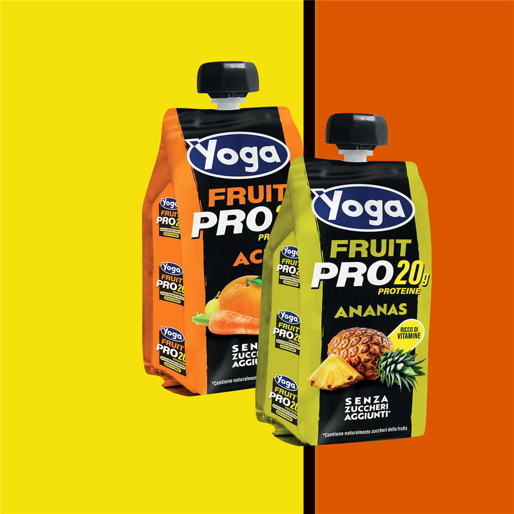 Due nuove proposte firmate Yoga per il canale HORECA: in arrivo Yoga ZERO nel formato PET 500ml e Yoga Fruit PRO in cheerpack 250ml