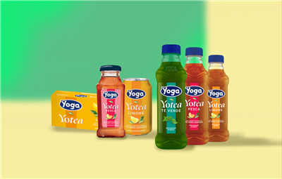 YOTEA: nuovo look e nuovo formato per il tè freddo firmato Yoga