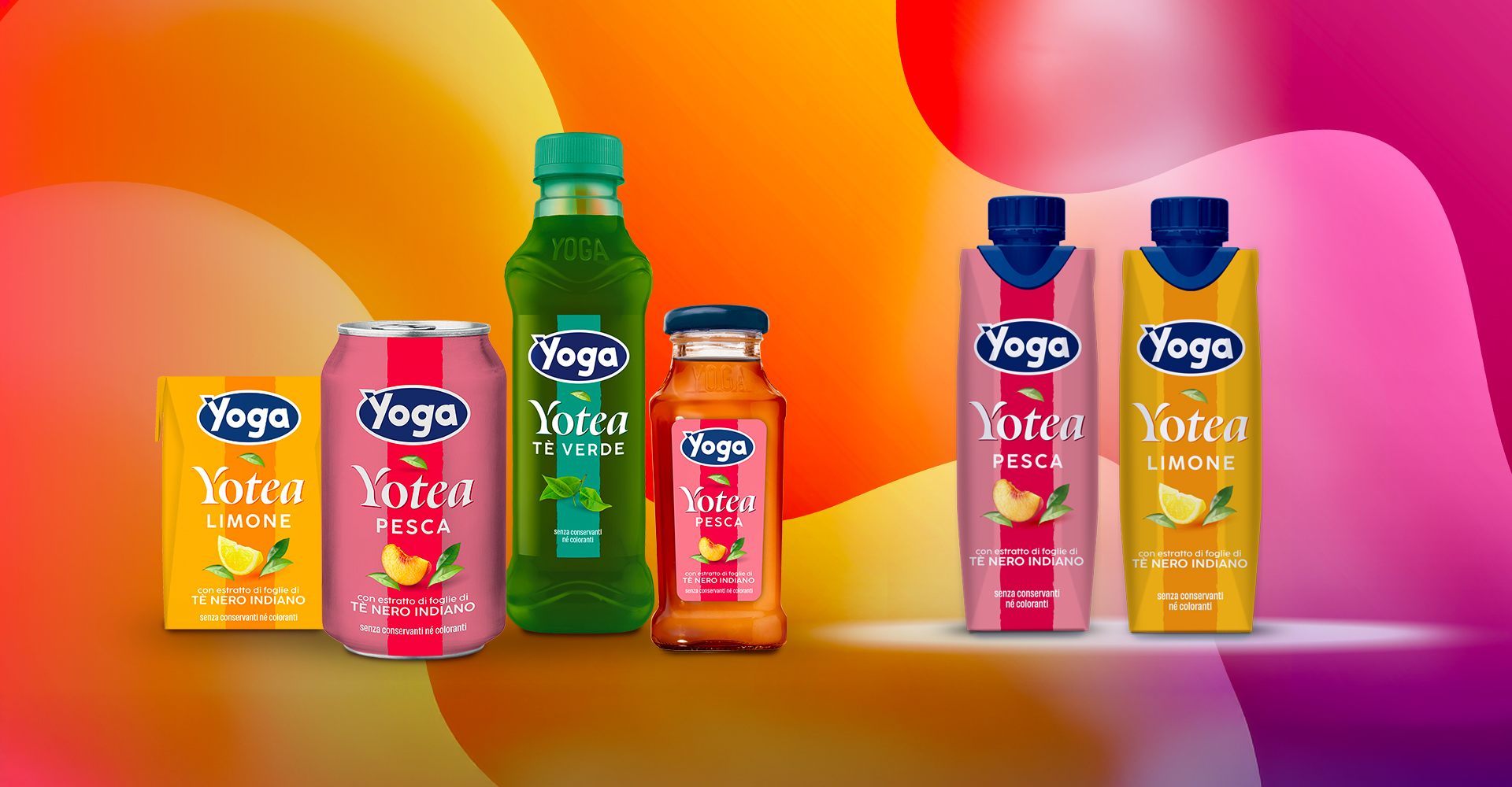 La terza novità: nuovo allargamento per la gamma del tè freddo firmato Yoga!