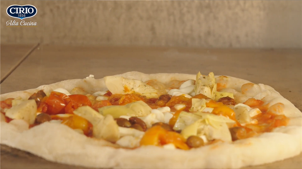 Pizza “Campagnola” con Massimiliano Feola